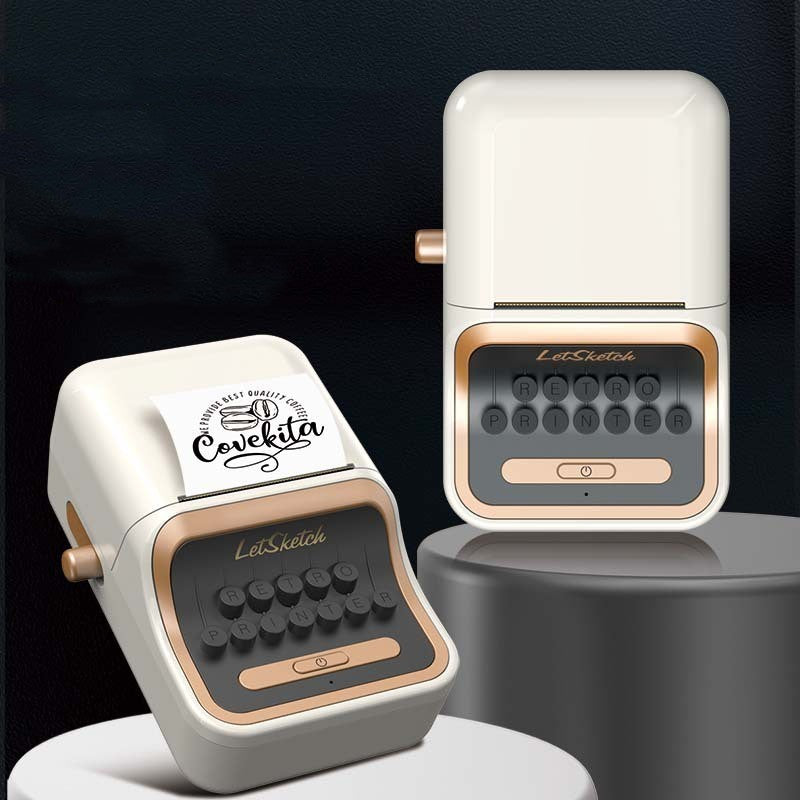 Portabel liten smart Bluetooth-skrivare