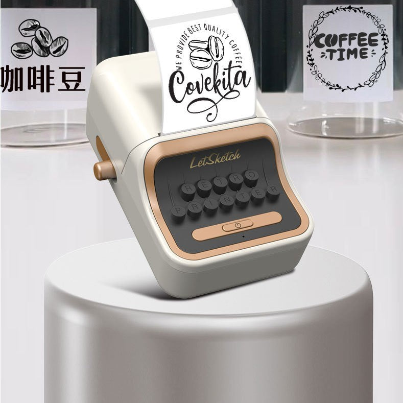 Portabel liten smart Bluetooth-skrivare